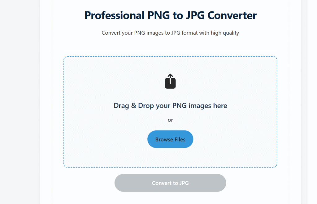 PNG to JPG Converter